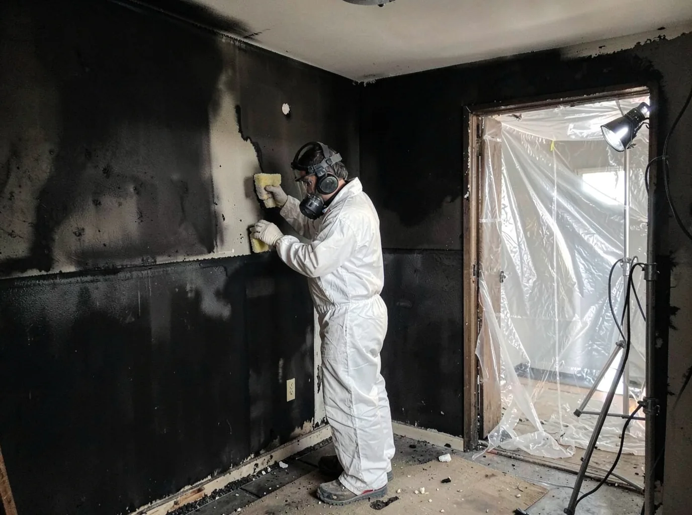 Fire Damage Restoration company in Olyphant, PA